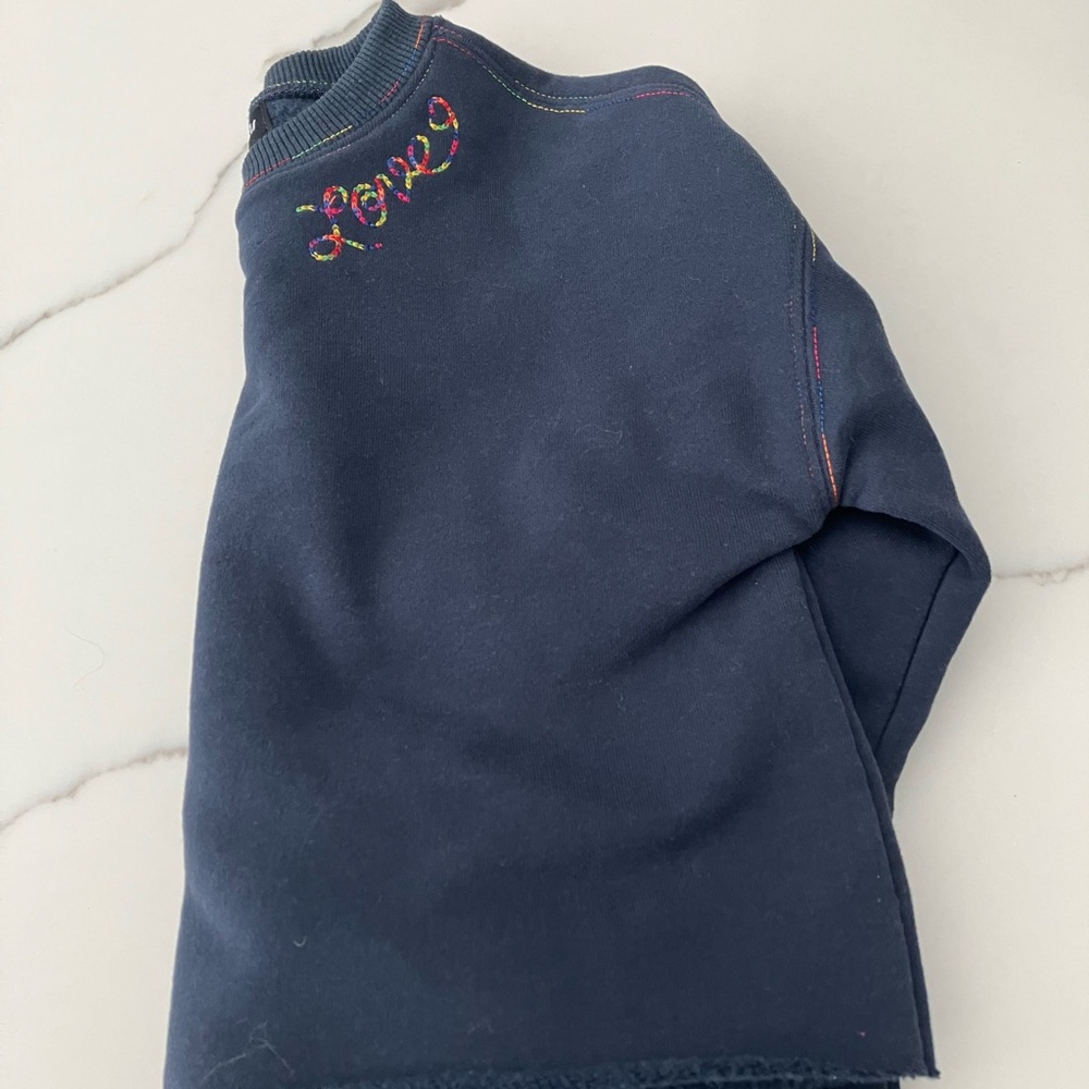 Neon Rebels Tinsley Sweatshirt Navy Size 5Y